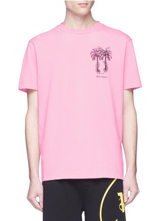 Main View - Click To Enlarge - PALM ANGELS - 'Palm Capture' print T-shirt