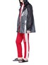 Figure View - Click To Enlarge - PALM ANGELS - Stripe sleeve track jacket