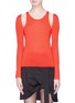 Main View - Click To Enlarge - HELMUT LANG - Detachable sleeve tank top