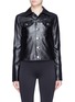Main View - Click To Enlarge - HELMUT LANG - Calfskin leather jacket