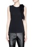 Main View - Click To Enlarge - HELMUT LANG - Feather shoulder tank top