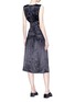 Figure View - Click To Enlarge - HELMUT LANG - Ruched satin dress