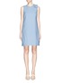 Main View - Click To Enlarge - VALENTINO GARAVANI - Asymmetric bow wool-silk crepe couture top