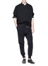 Figure View - Click To Enlarge - HAIDER ACKERMANN - Stripe crepe shirt