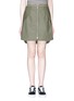 Main View - Click To Enlarge - RAG & BONE - 'Maverick' zip high-low military skirt