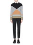 Figure View - Click To Enlarge - VALENTINO GARAVANI - x Esther Stewart colourblock sweater