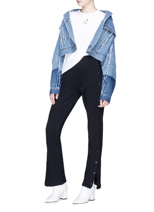 Figure View - Click To Enlarge - RAG & BONE - Snap button outseam track pants