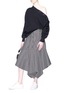 Figure View - Click To Enlarge - RAG & BONE - 'Kate' button sleeve oversized modular sweatshirt