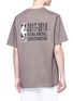 Back View - Click To Enlarge - MAISON KITSUNÉ - x NBA logo print T-shirt