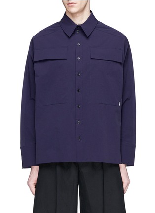 Main View - Click To Enlarge - STAFFONLY - 'Katsuo' chest pocket shirt