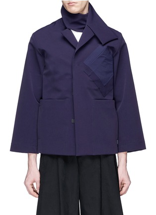 Main View - Click To Enlarge - STAFFONLY - 'Bora' layered pocket jacket