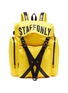 Main View - Click To Enlarge - STAFFONLY - 'Houbou' logo print vest bag