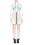 Main View - Click To Enlarge - PETER PILOTTO - 'Counter' playing piece embroidery dress
