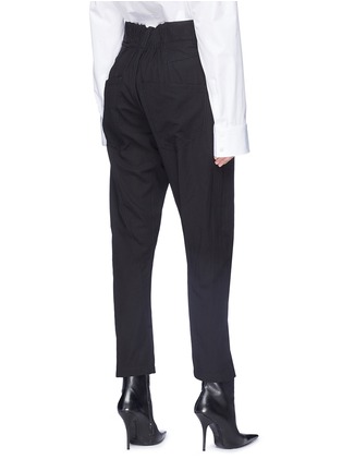 Back View - Click To Enlarge - HAIDER ACKERMANN - Tapered suiting pants