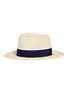 Figure View - Click To Enlarge - MAISON MICHEL - 'André' canapa straw trilby hat