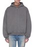 Main View - Click To Enlarge - 72963 - Relaxed zip hoodie