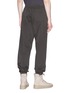 Back View - Click To Enlarge - 72963 - Zip cuff twill jogging pants