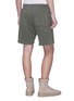 Back View - Click To Enlarge - 72963 - Relaxed sweat shorts