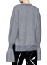 Back View - Click To Enlarge - ALEXANDER WANG - Flared cuff rib knit sweater