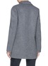 Back View - Click To Enlarge - ALEXANDER WANG - Wool-cashmere oversized hook-and-eye blazer