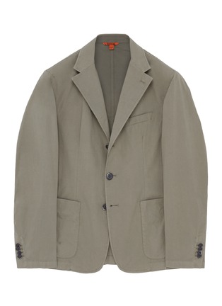 Main View - Click To Enlarge - BARENA - 'Piero Pradel' cotton soft blazer