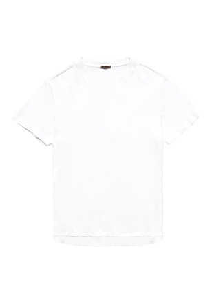 Main View - Click To Enlarge - BARENA - 'Rota Pima' high-low split hem T-shirt