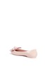 Detail View - Click To Enlarge - MELISSA - 'Doll Fem II' bow PVC ballerina flats