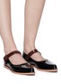 Figure View - Click To Enlarge - MELISSA - PVC Mary Jane flats