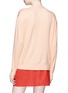 Back View - Click To Enlarge - RAG & BONE - 'Flora' modal-cotton V-neck sweater