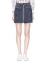 Main View - Click To Enlarge - RAG & BONE - 'Isabel' zip front denim skirt