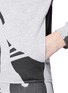Detail View - Click To Enlarge - MC Q - Bunny print zip hoodie