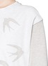 Detail View - Click To Enlarge - MC Q - Swallow print sweatshirt