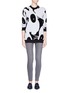 Figure View - Click To Enlarge - MC Q - Bunny intarsia knit sweater