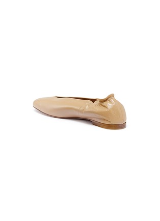 Detail View - Click To Enlarge - VINCE - 'Lorelle' choked-up leather ballet flats