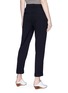 Back View - Click To Enlarge - VINCE - Roll cuff drawstring crepe jogging pants