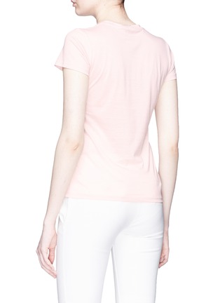 Back View - Click To Enlarge - VINCE - 'Essential' Pima cotton T-shirt