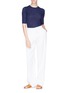 Figure View - Click To Enlarge - VINCE - Wool rib knit top