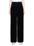 Main View - Click To Enlarge - ELIZABETH AND JAMES - 'Ansley' stripe outseam crepe wide leg pants