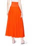Back View - Click To Enlarge - ELIZABETH AND JAMES - 'Frances' wide waistband crepe maxi skirt