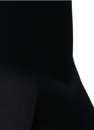 Detail View - Click To Enlarge - COMME MOI - Scuba jersey fishtail midi skirt