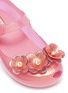 Detail View - Click To Enlarge - MELISSA - 'Ultragirl Special' 3D floral PVC toddler Mary Jane flats