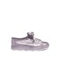 Main View - Click To Enlarge - MELISSA - x Disney PVC kids ribbon lace-up sneakers