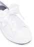 Detail View - Click To Enlarge - MELISSA - x Disney PVC kids ribbon lace-up sneakers