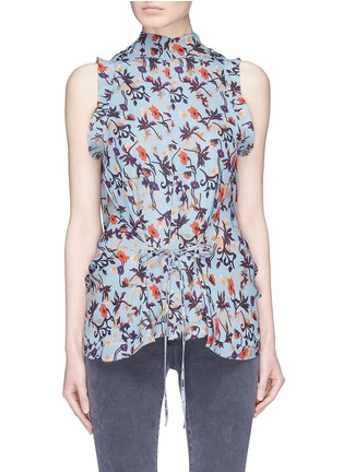 Main View - Click To Enlarge - CHLOÉ - Floral print sleeveless top