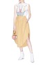 Figure View - Click To Enlarge - CHLOÉ - Pictorial print sleeveless top
