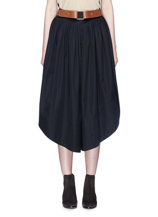 Main View - Click To Enlarge - CHLOÉ - Belted pleated cropped balloon pants