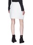 Back View - Click To Enlarge - CHLOÉ - Puff ball hem quilted jacquard skirt