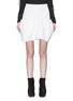 Main View - Click To Enlarge - CHLOÉ - Puff ball hem quilted jacquard skirt