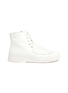 Main View - Click To Enlarge - BOTH - Rubber patch horse leather high top sneakers