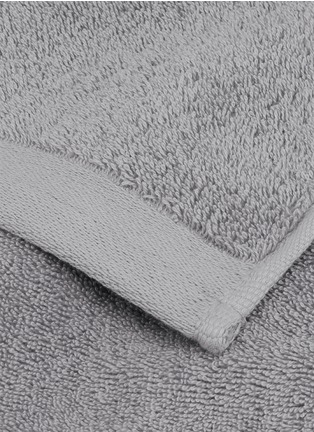 Detail View - Click To Enlarge - LANE CRAWFORD - Face towel – Grey